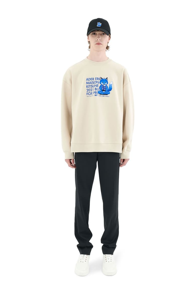 MaisonKITSUNE ADERERROR スウェット ADER ERROR x MAISON KITSUNE 21FW Meditation Fox Hoodie | eBay